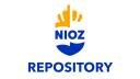 NIOZ logo in orange and blue with "repository" written underneath. The background is white.